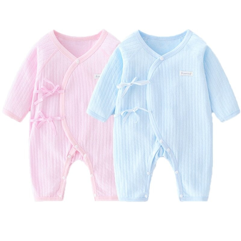 V-Neck Casual Cotton Jumpsuit For Babies-Children Cloth Shop
