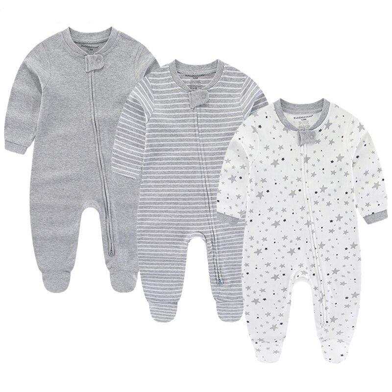 3 Pcs Cotton Romper Set For Toddlers-Children Cloth Shop