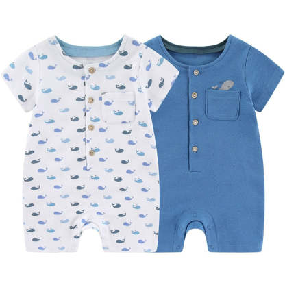 Short Sleeves Toddler Bodysuits-Children Cloth Shop