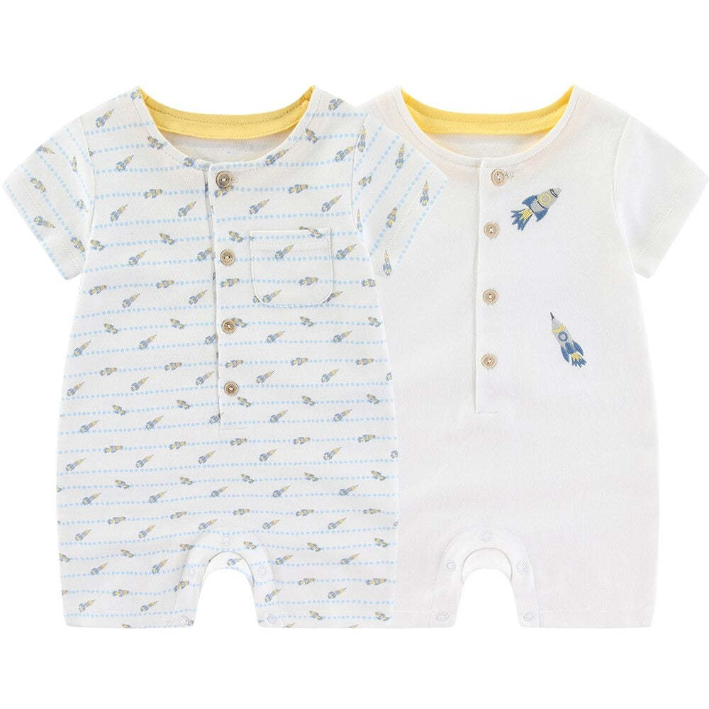 Short Sleeves Toddler Bodysuits-Children Cloth Shop