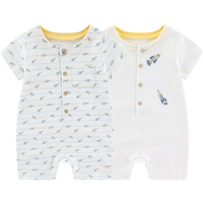 Short Sleeves Toddler Bodysuits-Children Cloth Shop