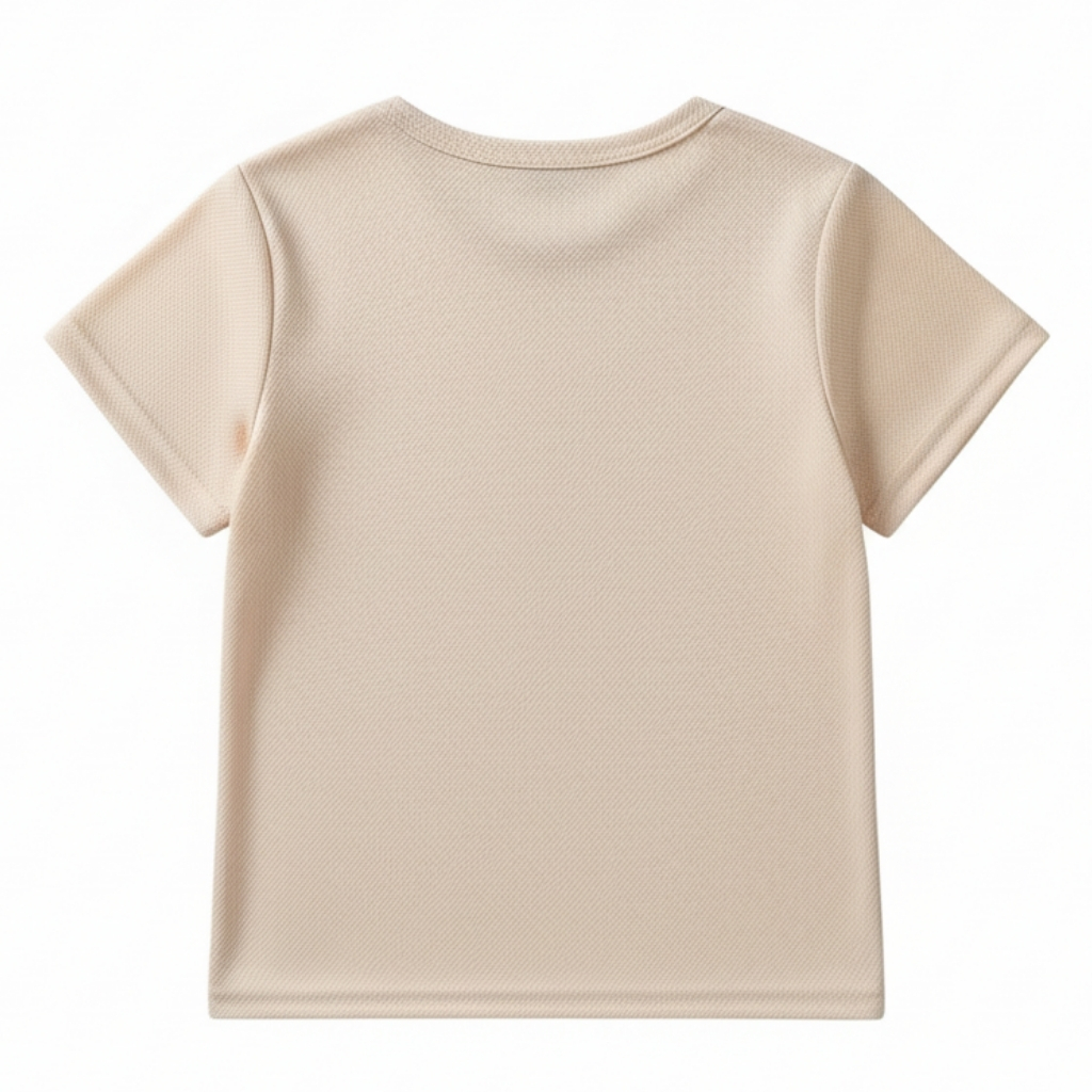 Round Neck Short Sleeve Summer Top 