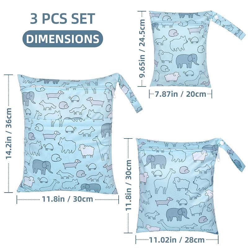 Reusable Waterproof Cloth Diaper Wet Dry Bags-Children Cloth Shop