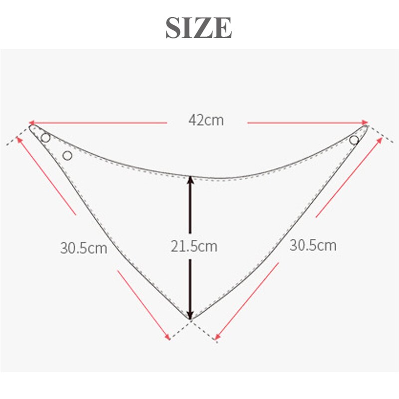 Set Of 6 Muslin Cotton Bibs For Infant-Children Cloth Shop