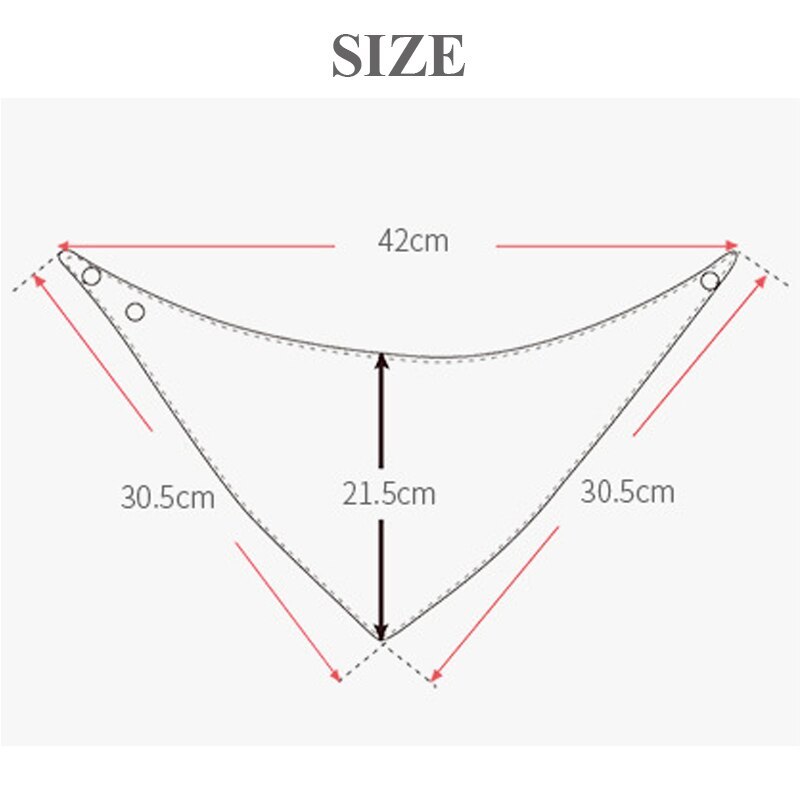 Set Of 6 Muslin Cotton Bibs For Infant-Children Cloth Shop