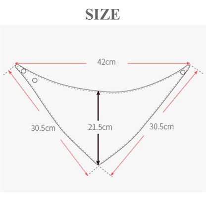 Set Of 6 Muslin Cotton Bibs For Infant-Children Cloth Shop