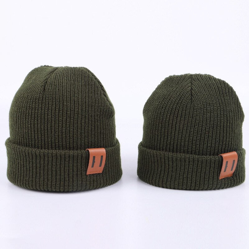 2Pcs Family Matching Winter Fall Cap-Children Cloth Shop