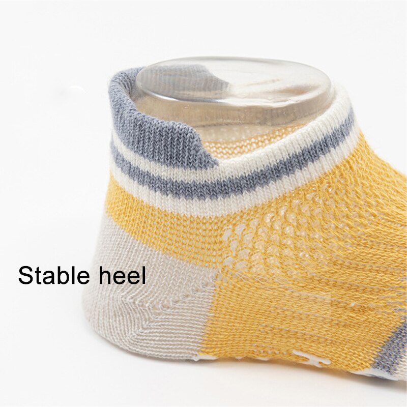 10 Pairs Non-Slip Cotton Soft Breathable Baby Socks-Children Cloth Shop