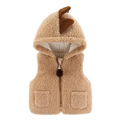 Baby Solid Sleeveless Jacket For Winters-Children Cloth Shop