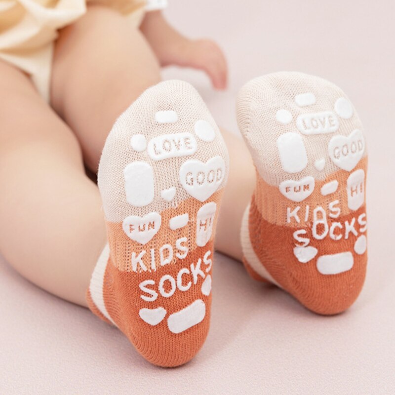 10 Pairs Non-Slip Cotton Soft Breathable Baby Socks-Children Cloth Shop