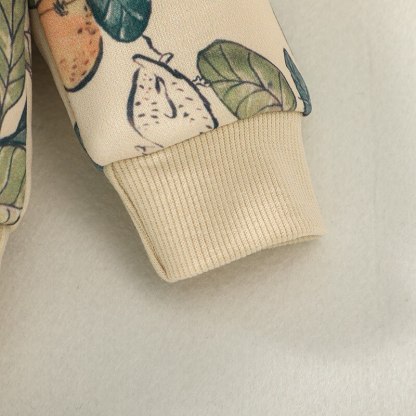 Printed Pullover Sweater And Elastic Pants Set For Kids-Children Cloth Shop