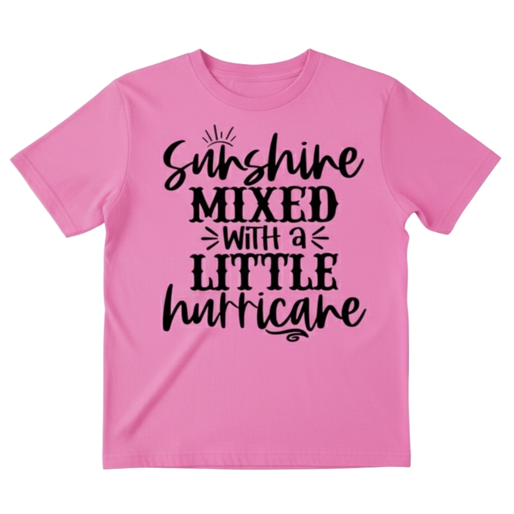 Sunshine Hurricane Printed Graphic T Shirt