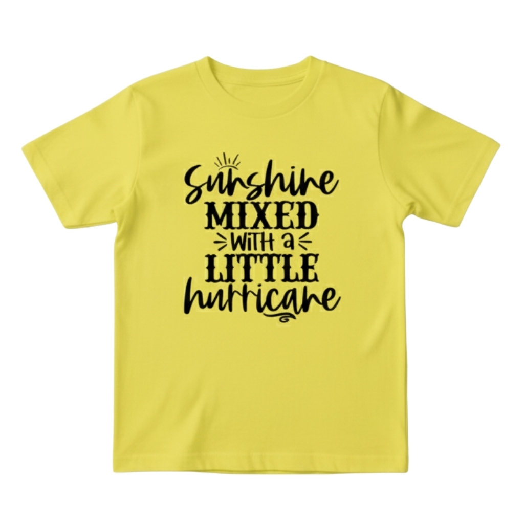Sunshine Hurricane Printed Graphic T Shirt