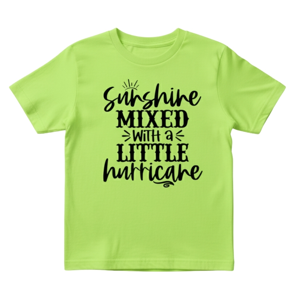 Sunshine Hurricane Printed Graphic T Shirt