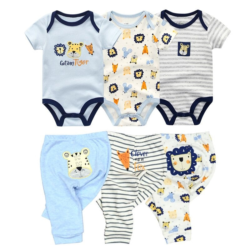 Pure Cotton Casual Stripes Toddler Outfits-Children Cloth Shop