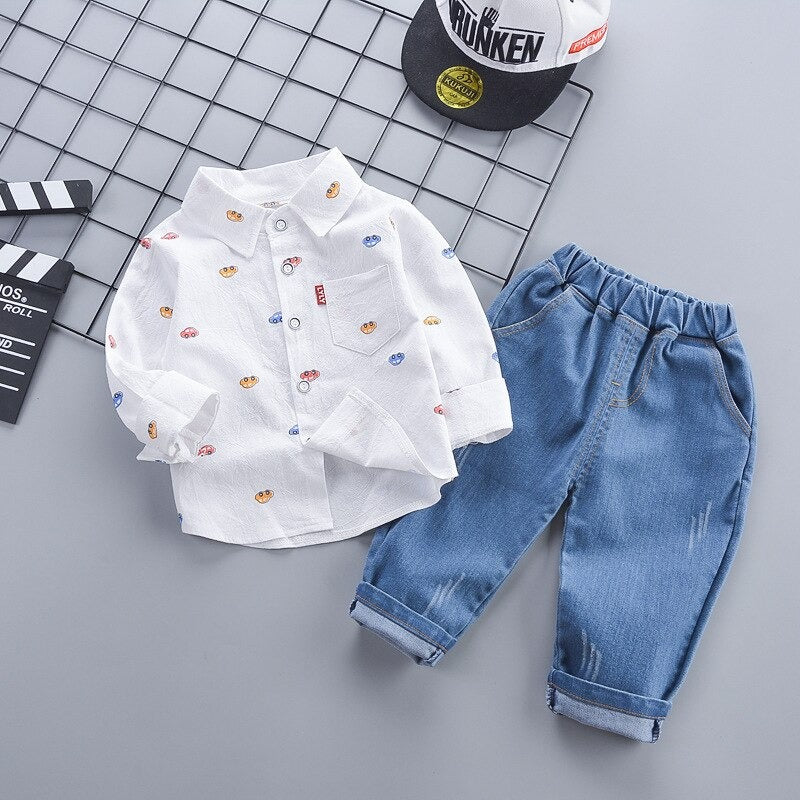 Boys Korean Style Dresses-Children Cloth Shop