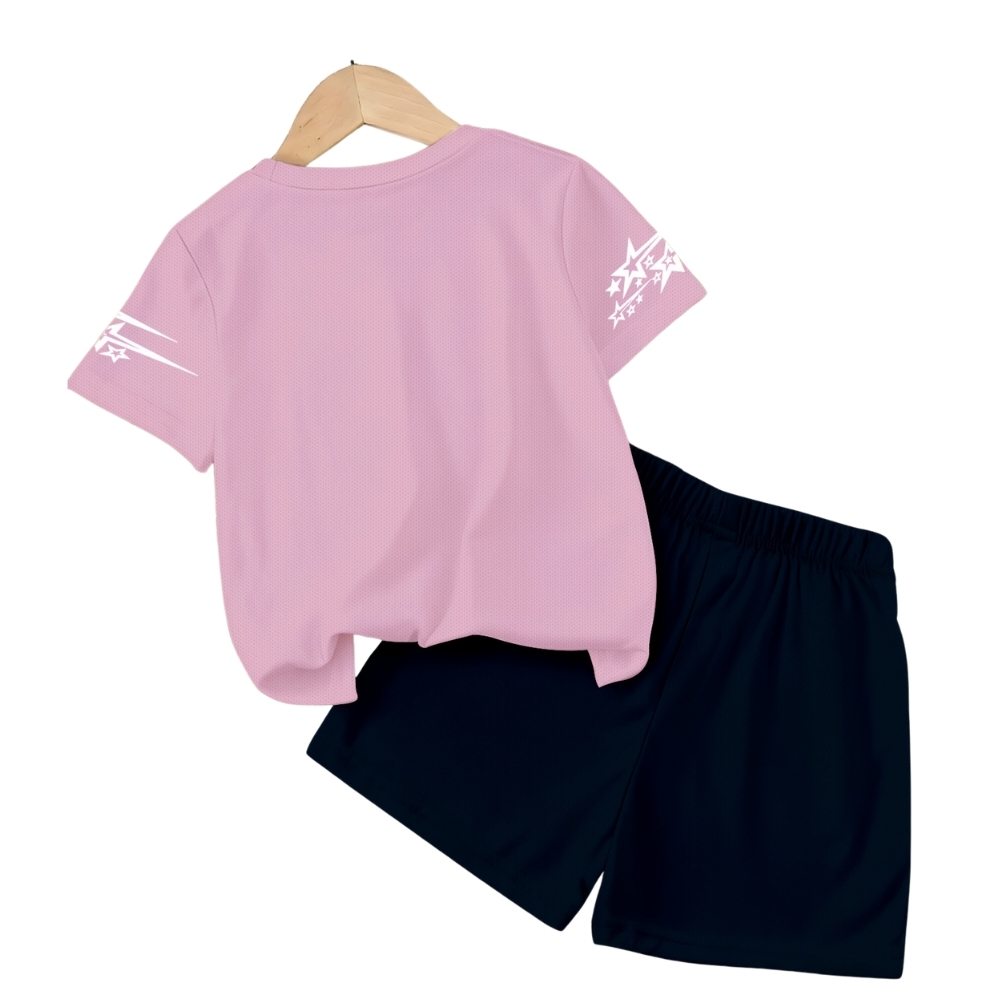 Twilight Sparkle Graphic Themed Sweatshirt And Flared Pants Set For Girls