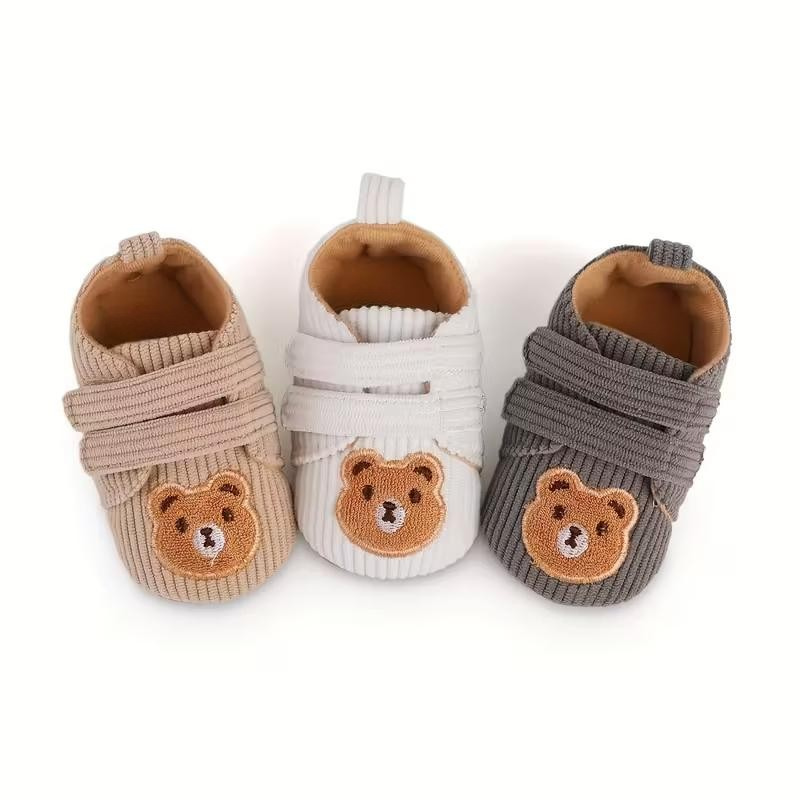 Soft Sole Bear Design Toddler Shoes