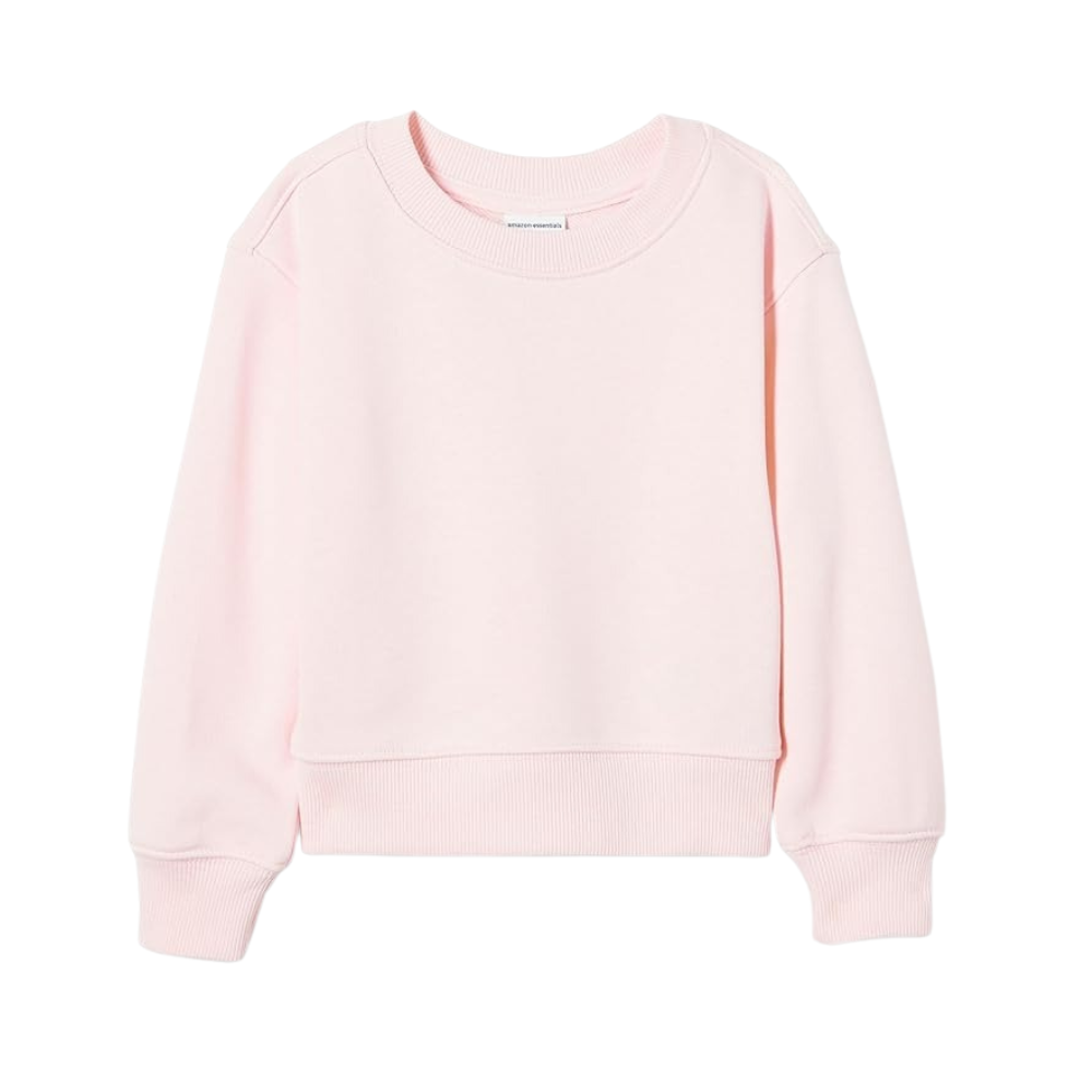 Girls and Toddlers Long Sleeve Crew Sweatshirt