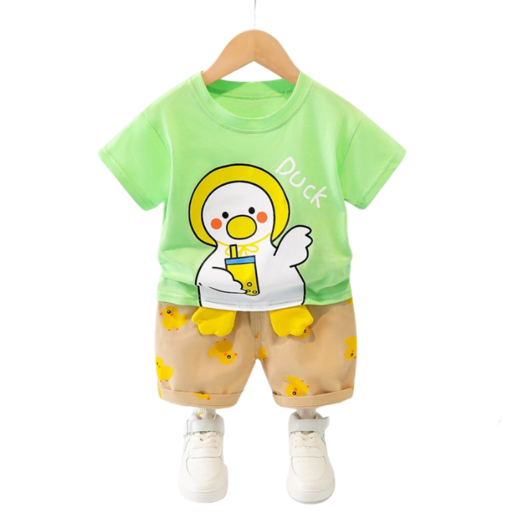 The Cartoon Duck Summer Set-Children Cloth Shop