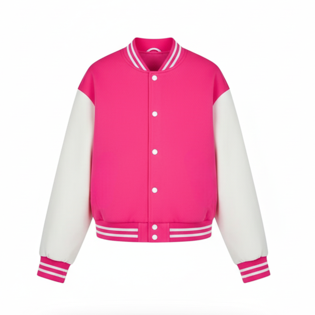 Customizable Baseball Jacket For Girls 