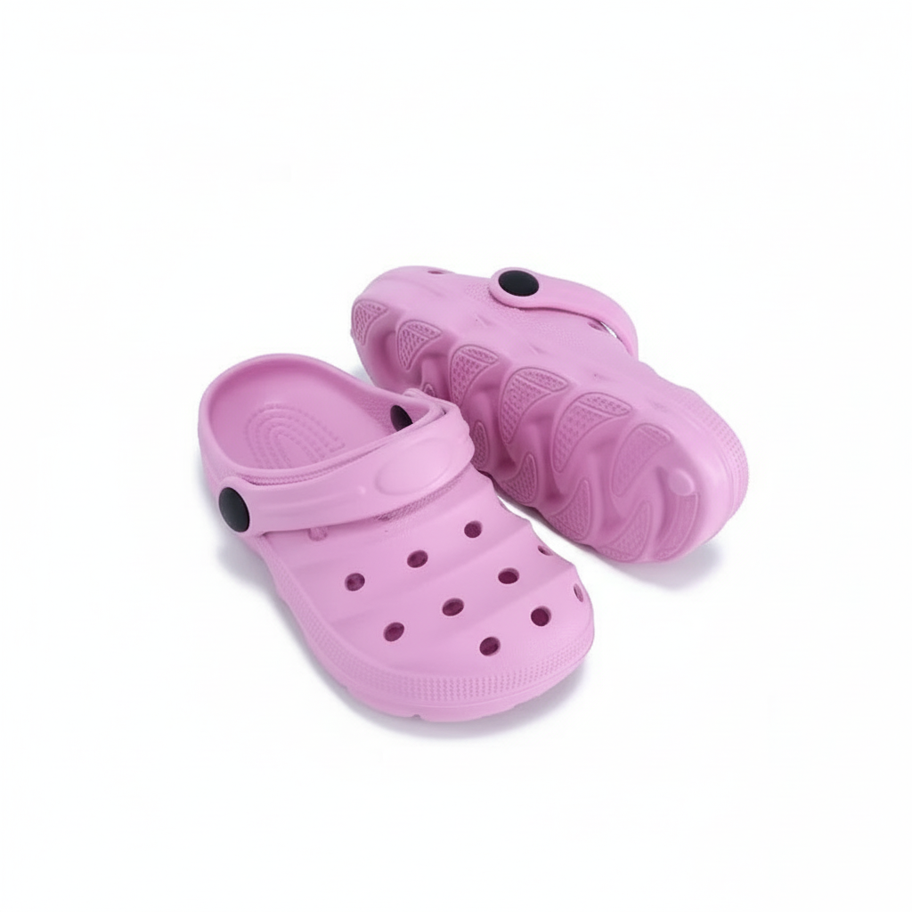 Casual Hollow Design Clogs For Kids Beach And Pool Use