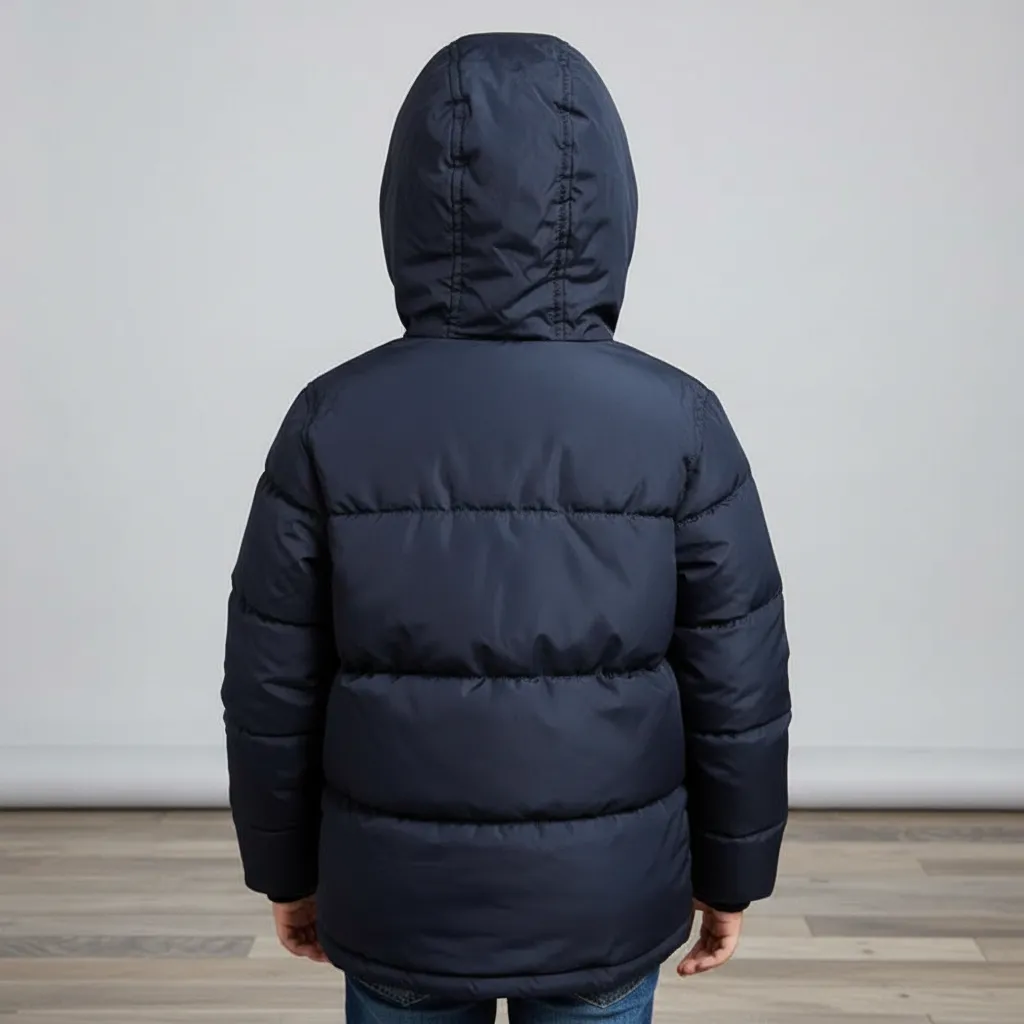 Insulated Puffer Jacket For Cold Days