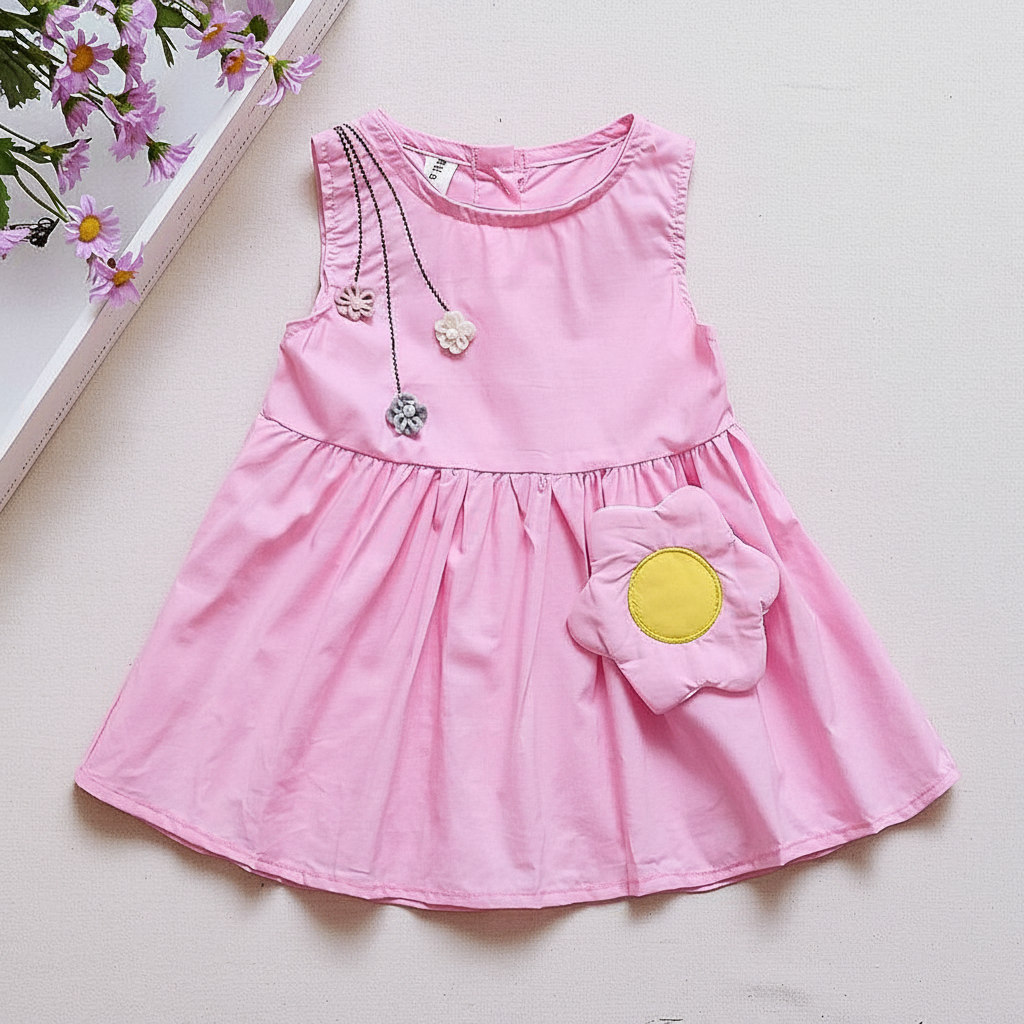 Baby Girl Chiffon Floral Dress
