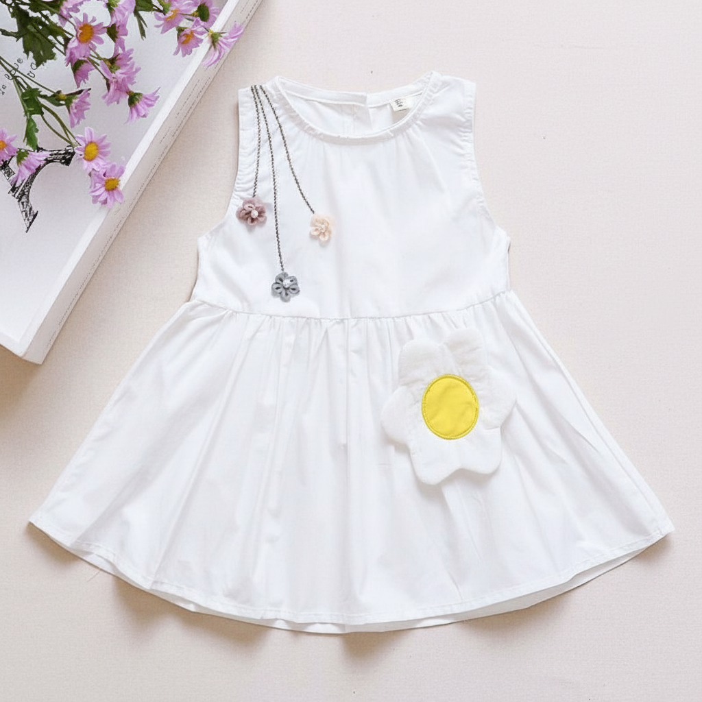 Baby Girl Chiffon Floral Dress