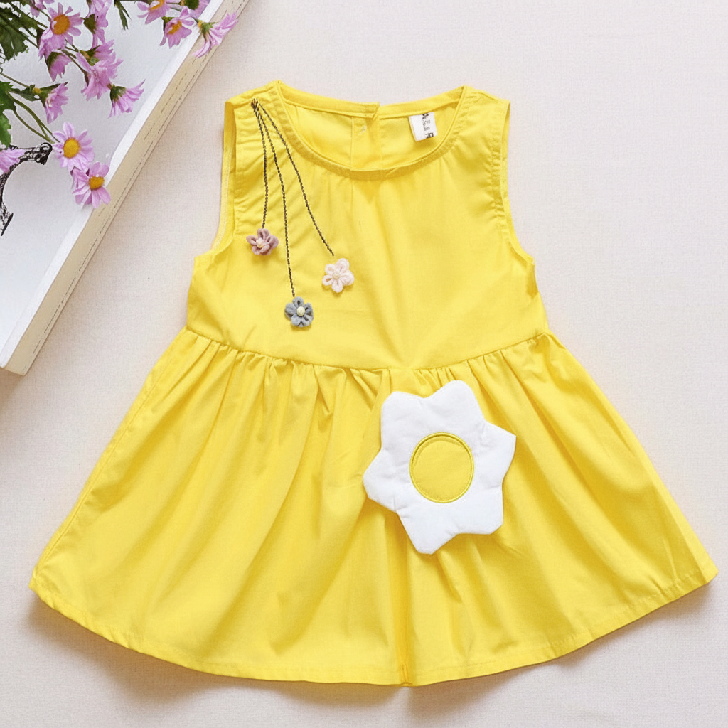Baby Girl Chiffon Floral Dress