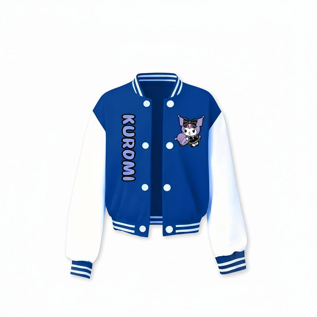 Kuromi Inspired Comfortable And Stylish Jacket For Girls 