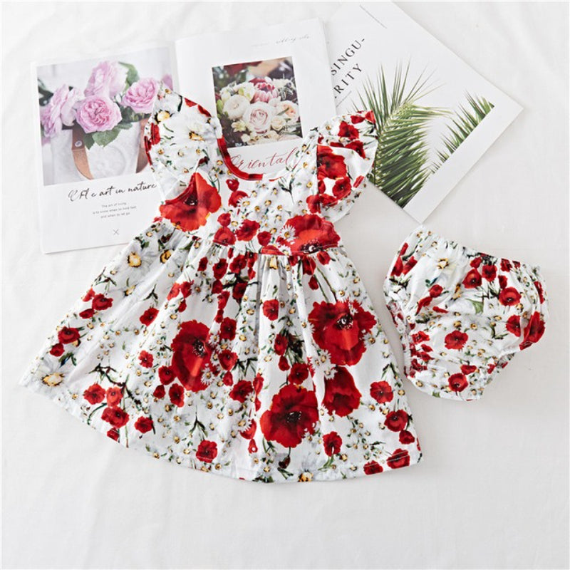 Cute Baby Girls 2 Piece Romper-Children Cloth Shop