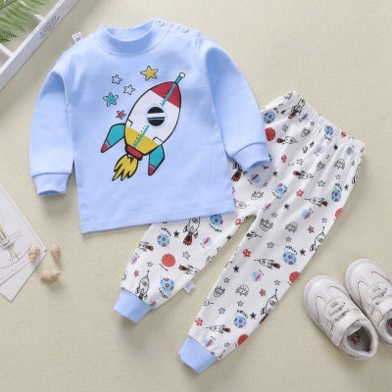 Children Pattern Pajamas-Children Cloth Shop
