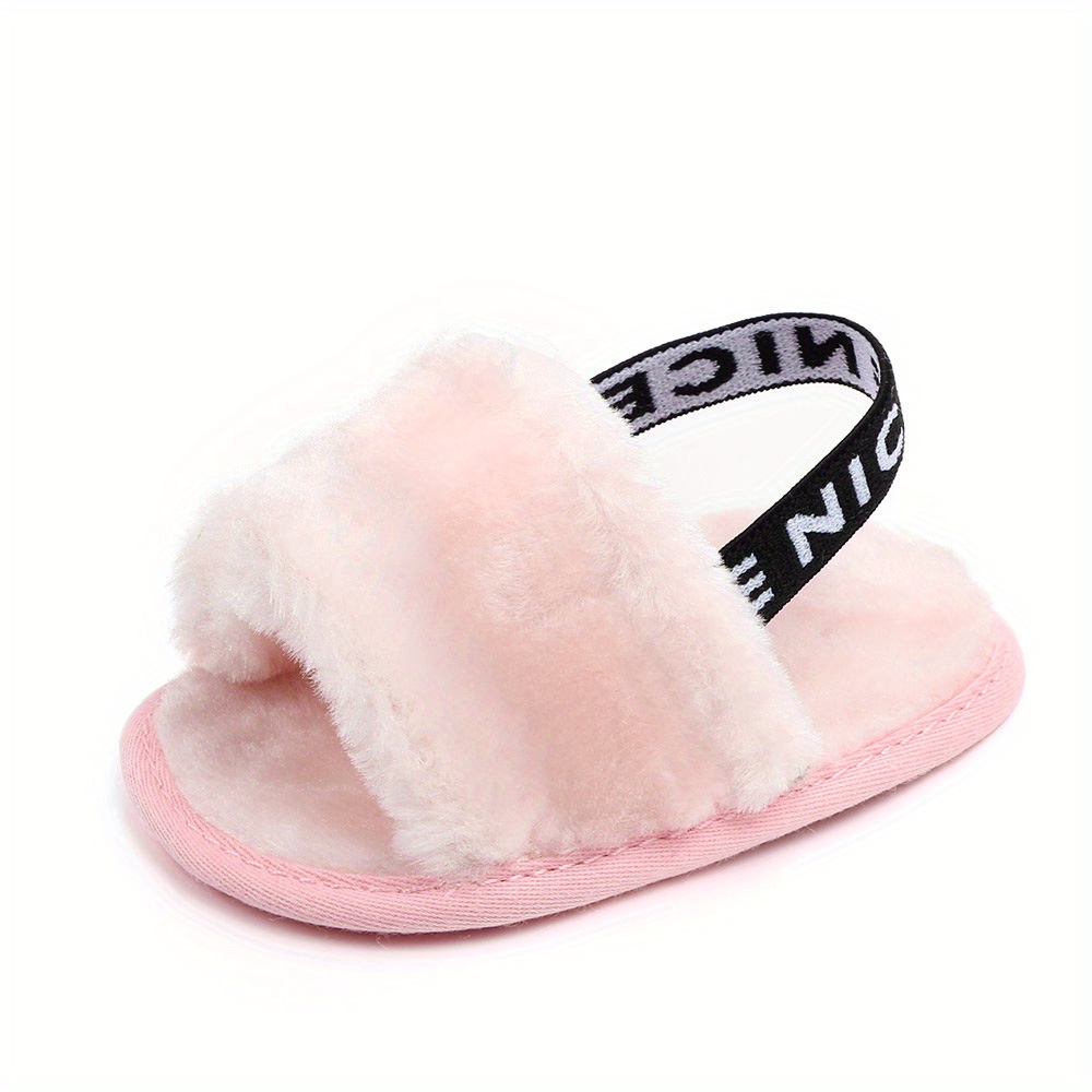 Soft Plush Casual Indoor Slippers For Kids