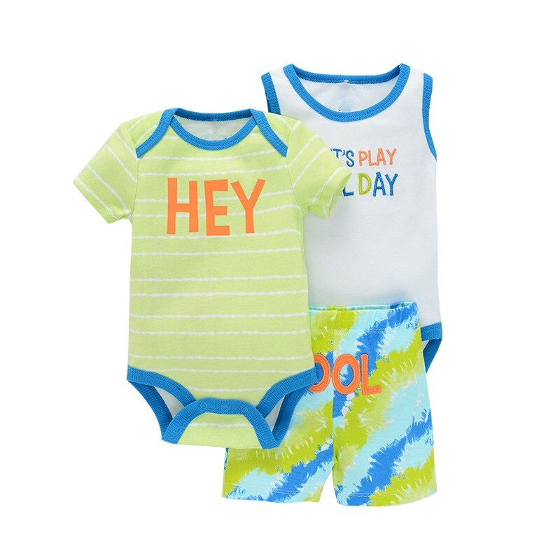 2Pcs Bodysuit And Pants Outfit Set-Children Cloth Shop