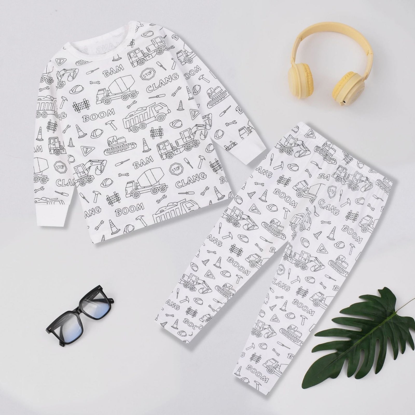 DIY Color Me Pajama Set For Kids