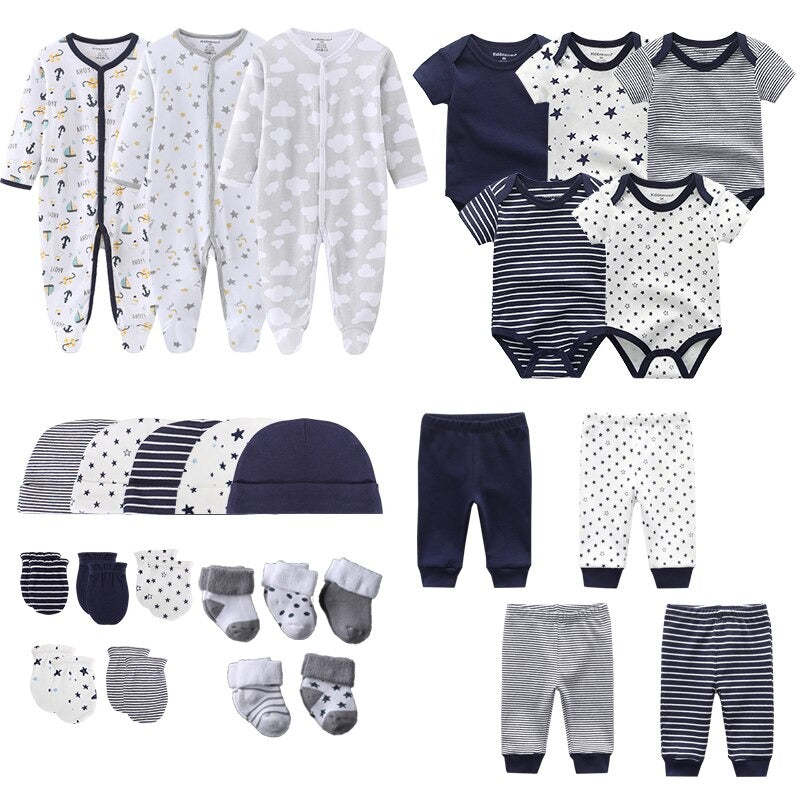 27Pcs Printed Baby Wear Jumpsuits-Children Cloth Shop