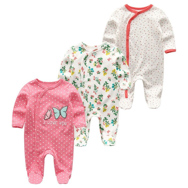 3Pcs Rompers Clothes Set For Infant-Children Cloth Shop