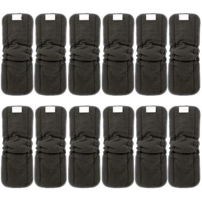 Charcoal Bamboo Diaper Inserts-Children Cloth Shop