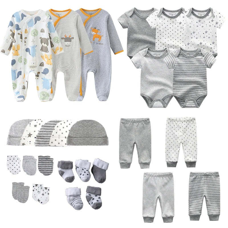 27Pcs Printed Baby Wear Jumpsuits-Children Cloth Shop