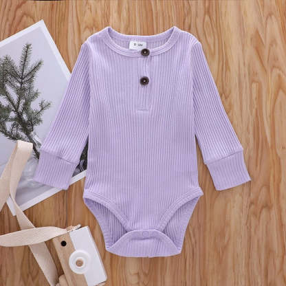 Solid Striped Cotton Jumpsuits For Toddlers-Children Cloth Shop