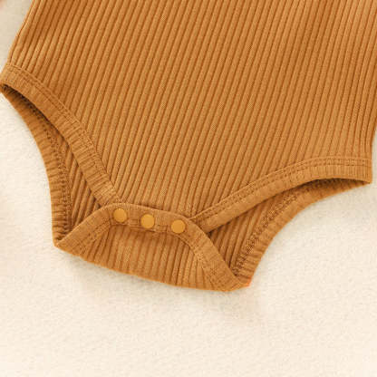 Solid Striped Cotton Jumpsuits For Toddlers-Children Cloth Shop
