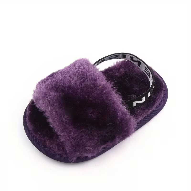 Baby Slip On Flower Shoes Indoor