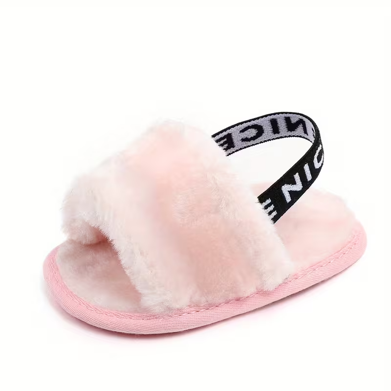 Baby Slip On Flower Shoes Indoor