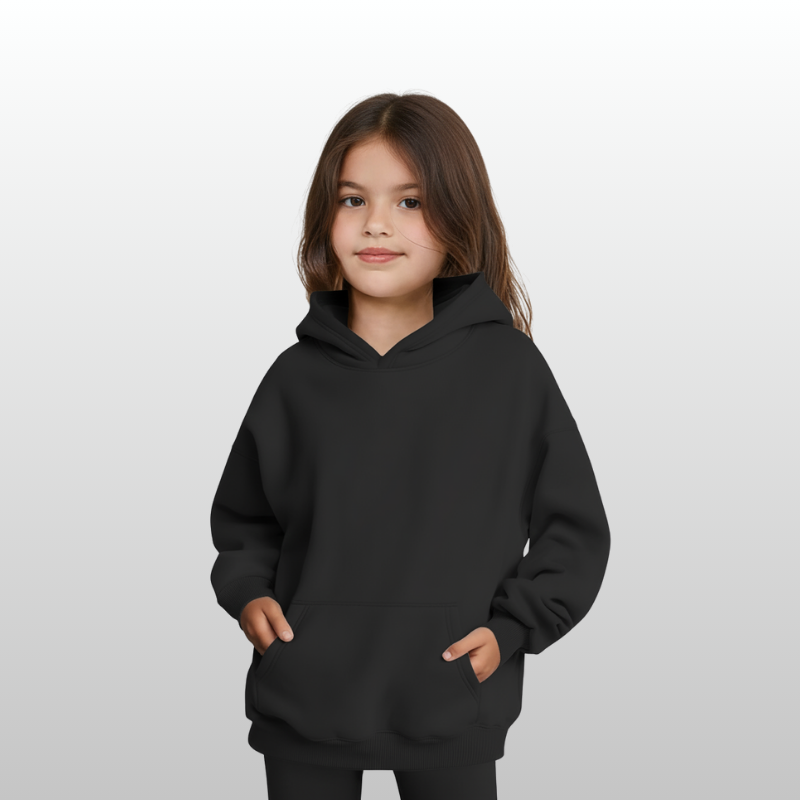 Girls Oversized Hoodies Fleece Pullover Sweatshirts