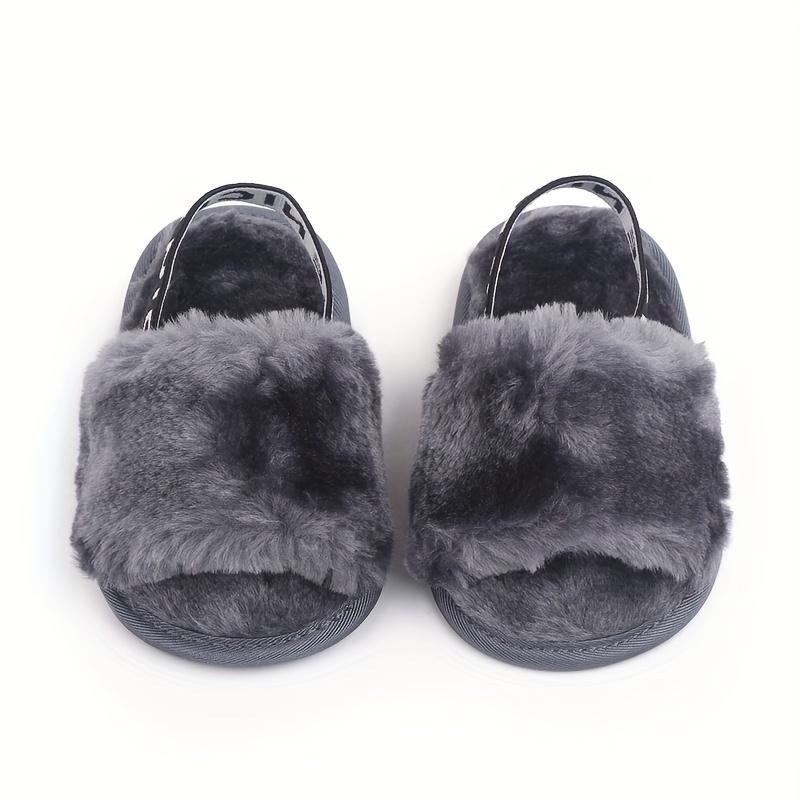 Soft Plush Casual Indoor Slippers For Kids