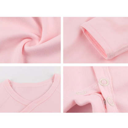 3Pcs Long Sleeve Romper Pajama Set-Children Cloth Shop