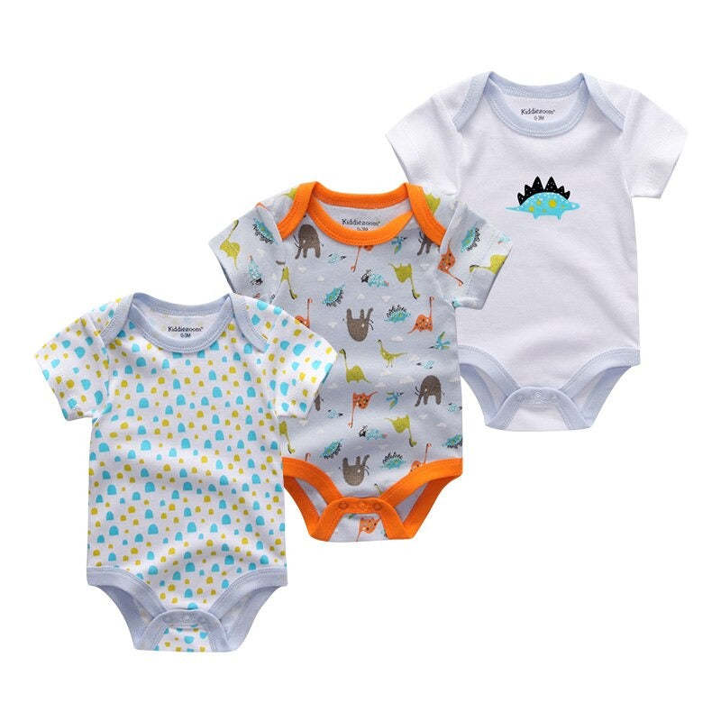 Babies 3 Pieces Onesie Romper Set-Children Cloth Shop