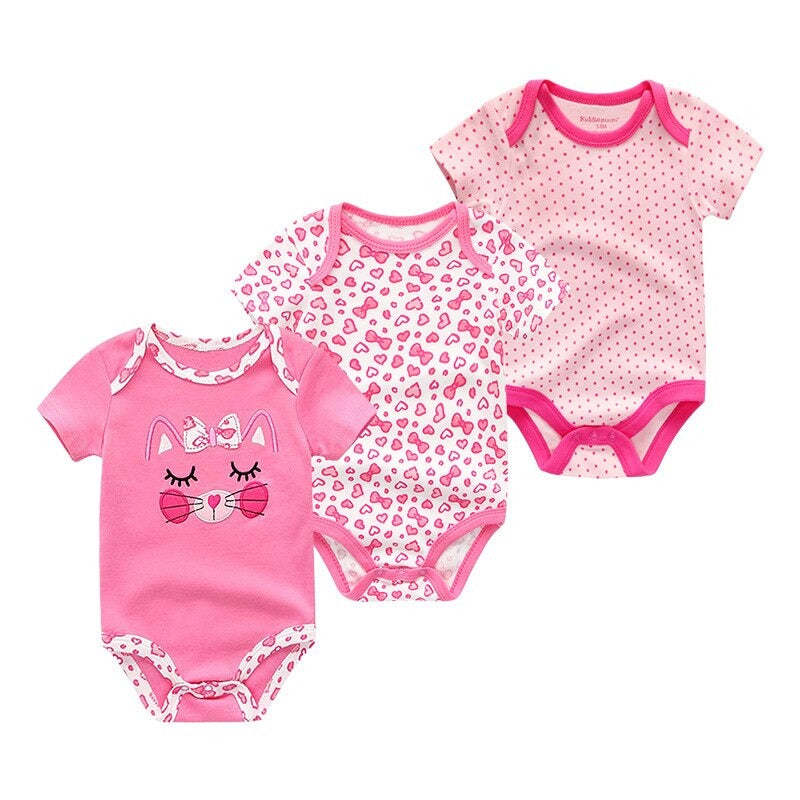Babies 3 Pieces Onesie Romper Set-Children Cloth Shop