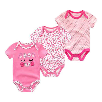 Babies 3 Pieces Onesie Romper Set-Children Cloth Shop